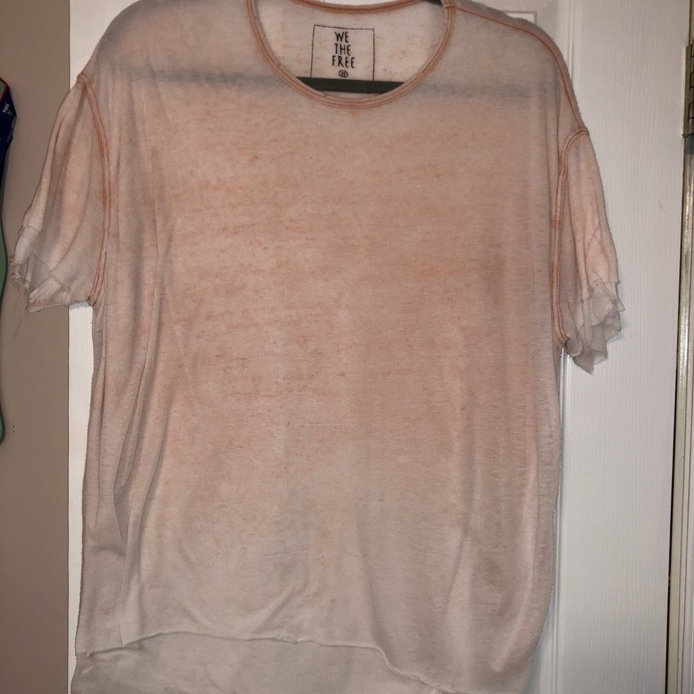 free people oversized tee